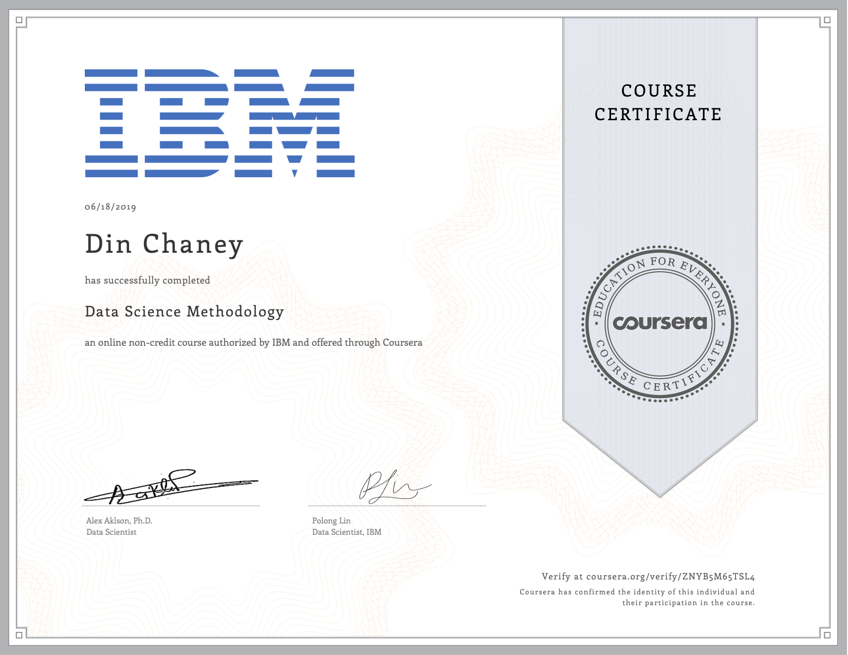 Data Science Methodology