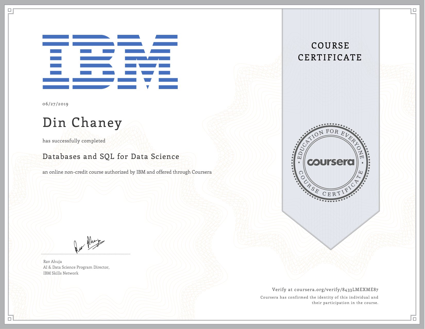 Databases and SQL